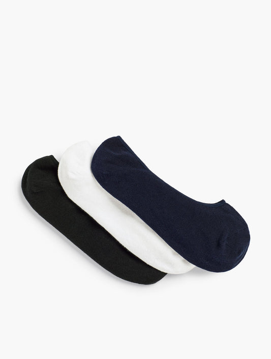 THREE-PAIR NO-SHOW SOCK SET | Talbots
