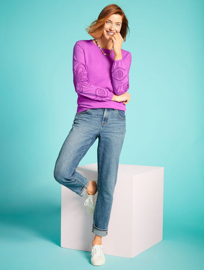 EVERYDAY RELAXED JEANS - MINDY WASH | Talbots