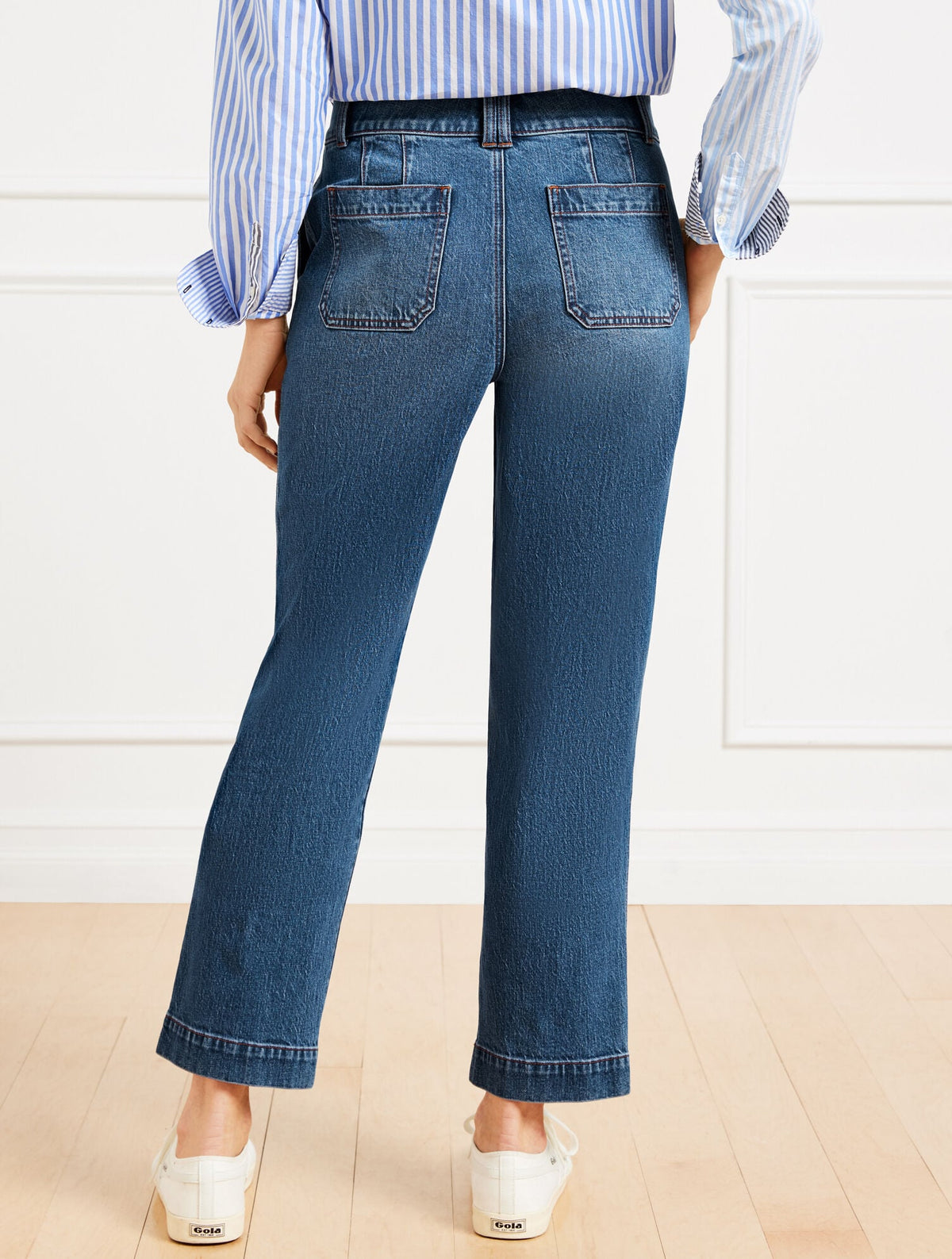 STRAIGHT ANKLE JEANS - SYDNEY WASH | Talbots