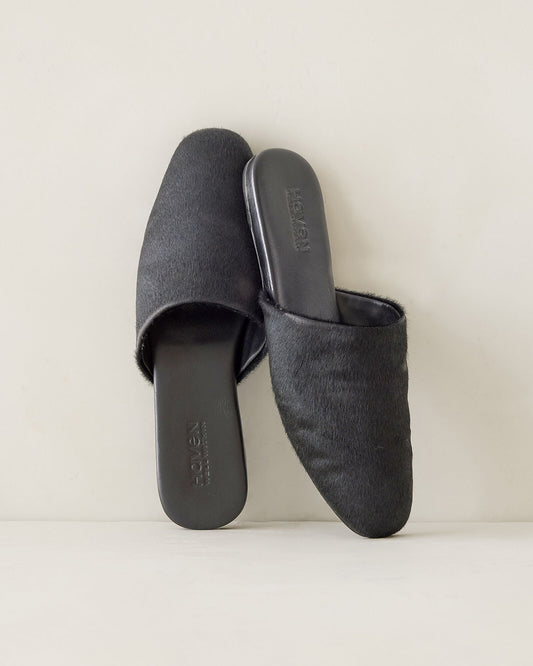 CALFHAIR MULES | Talbots