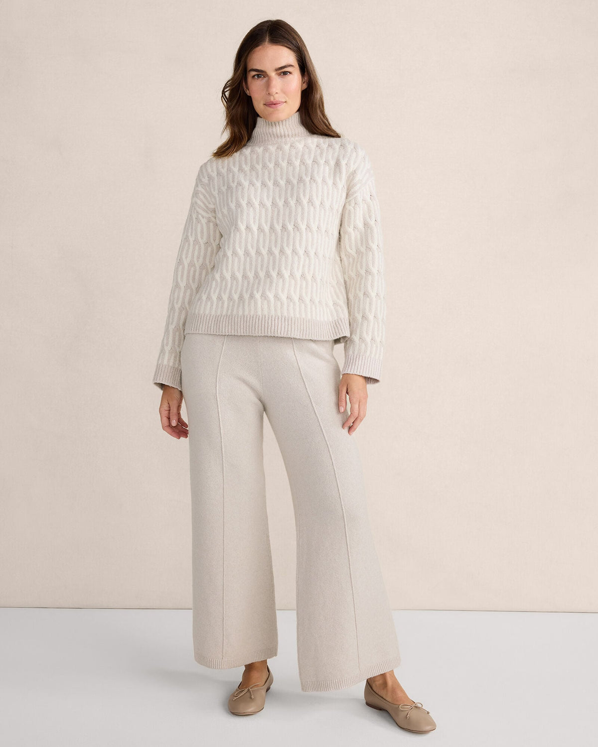 ORGANIC COTTON JACQUARD SWEATER | Talbots