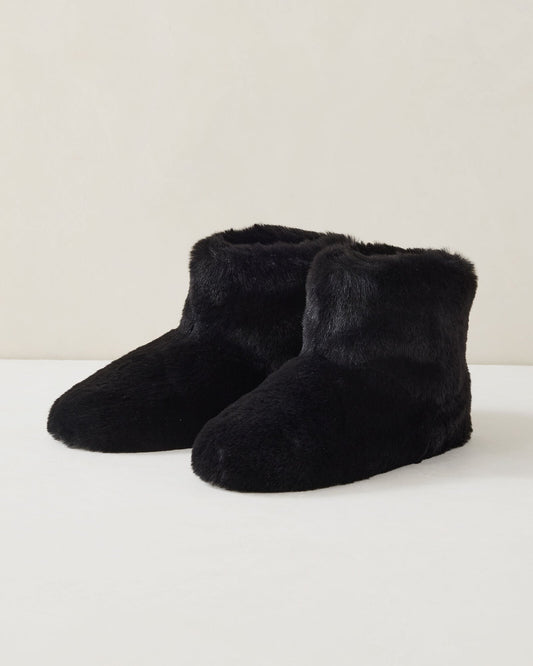 FAUX FUR BOOTIES | Talbots