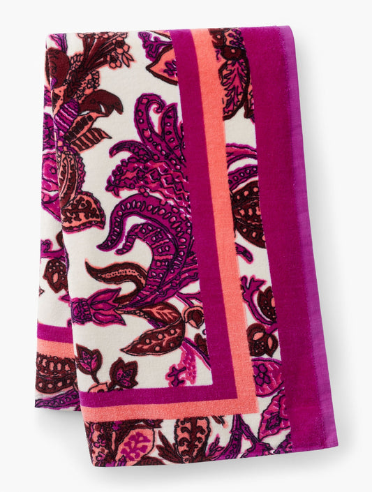BALI BLOOMS TERRY TOWEL | Talbots