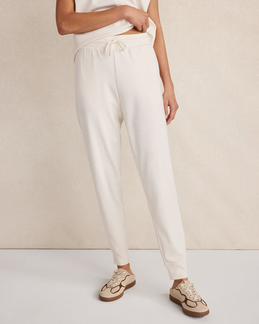 ORGANIC COTTON INTERLOCK JOGGERS | Talbots