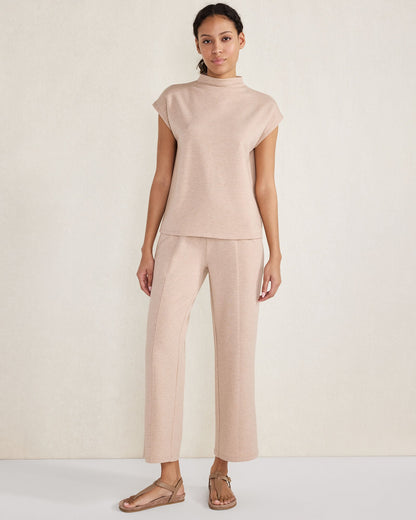 FLEECE FUNNEL NECK TOP | Talbots