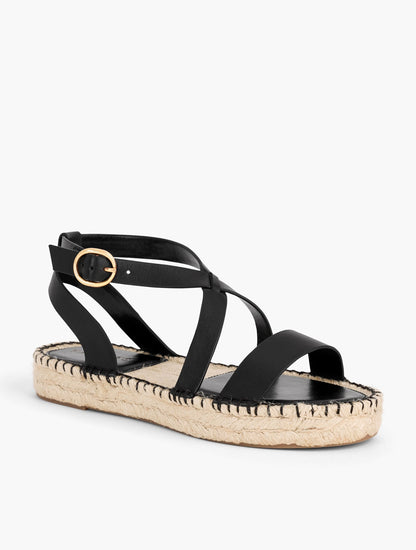 HESTER NAPPA ESPADRILLE SANDALS | Talbots
