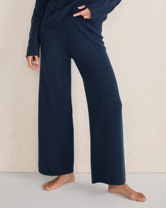 CASHMERE WIDE LEG PANTS | Talbots