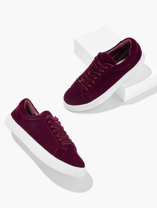 AUBREY VELVET SNEAKERS | Talbots