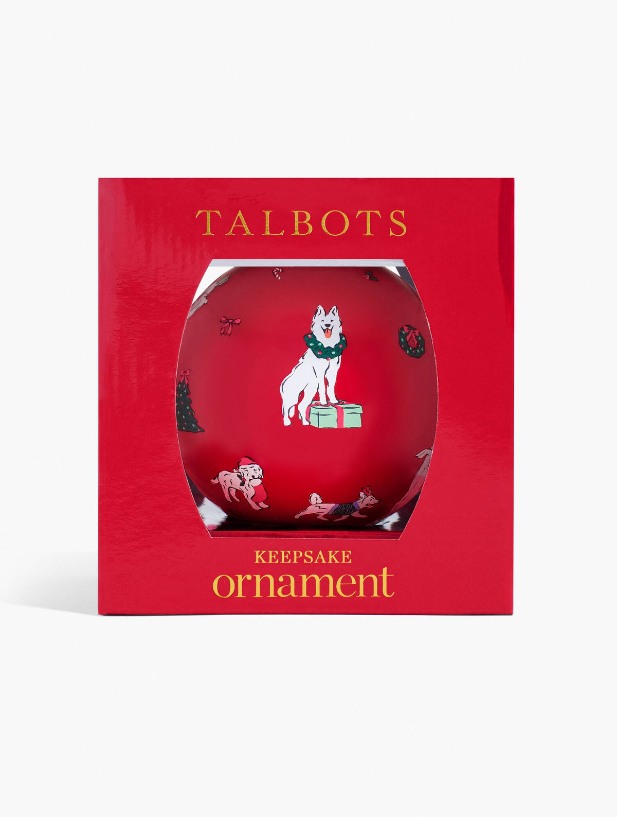 CHRISTMAS DOG ORNAMENT | Talbots