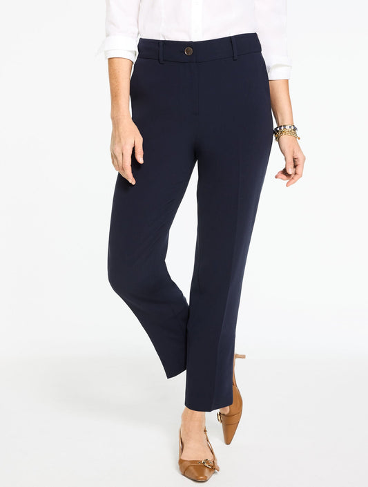 STRAIGHT LEG EASY TRAVEL PANTS | Talbots